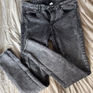 Divided acid wash Denim Jeans